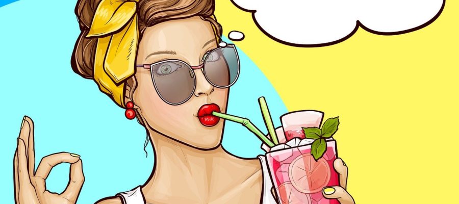 Drink Beverage Woman Glasses  - 18371568 / Pixabay