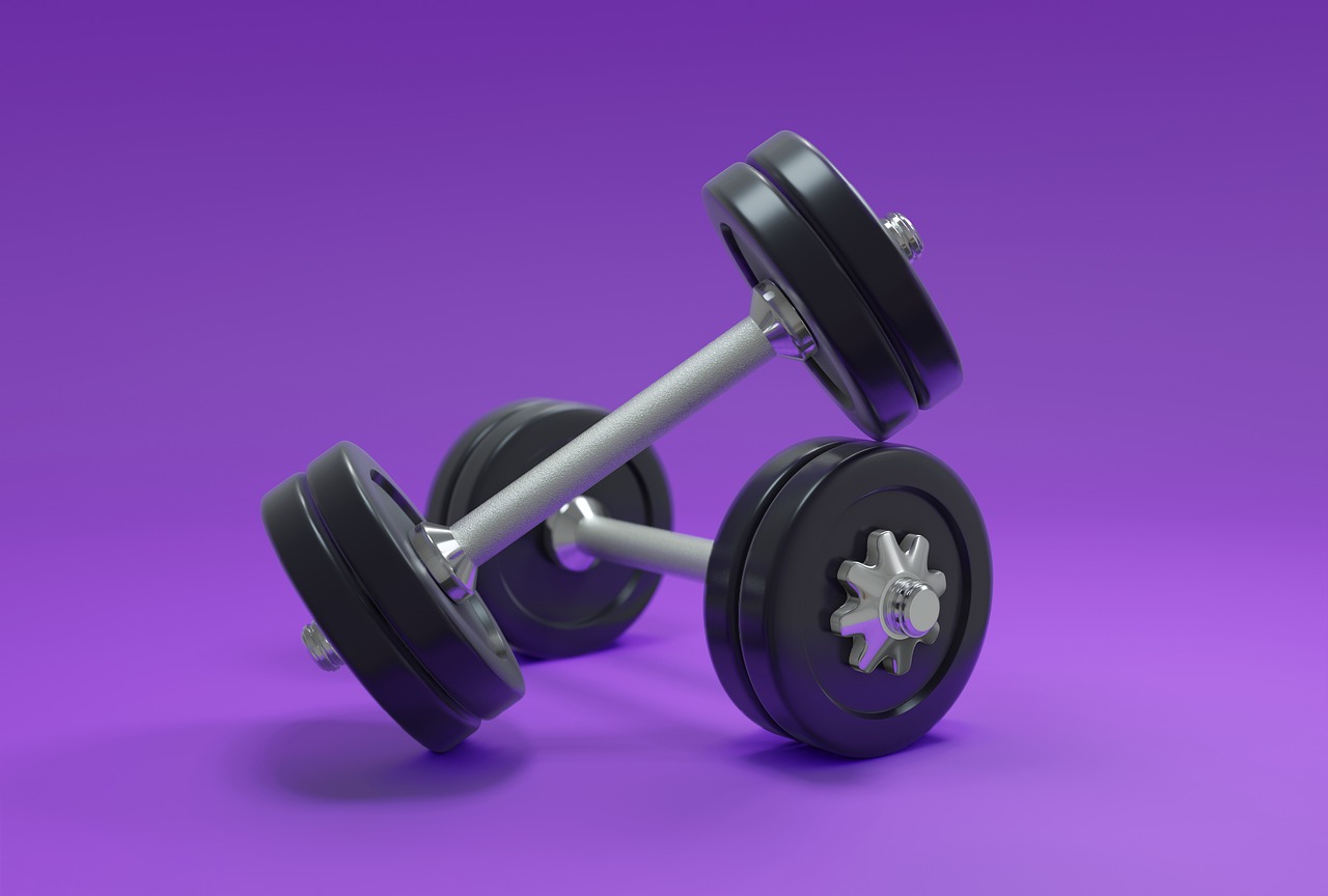 Dumbbells Fitness Training Sport  - Thor_Deichmann / Pixabay