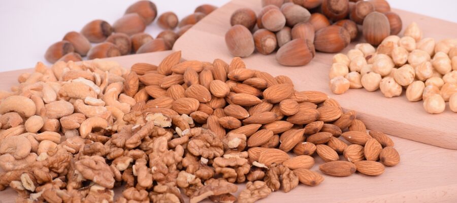 nuts, almonds, seeds